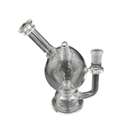 Milkball / Boomball Bubbler by RickBirdBarry Glass