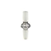 14mm Male to 14mm Male Glass Adapter by VGoodiEZ