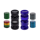 Aluminum 4 Piece Large Herb Grinder by Santa Cruz Shredder