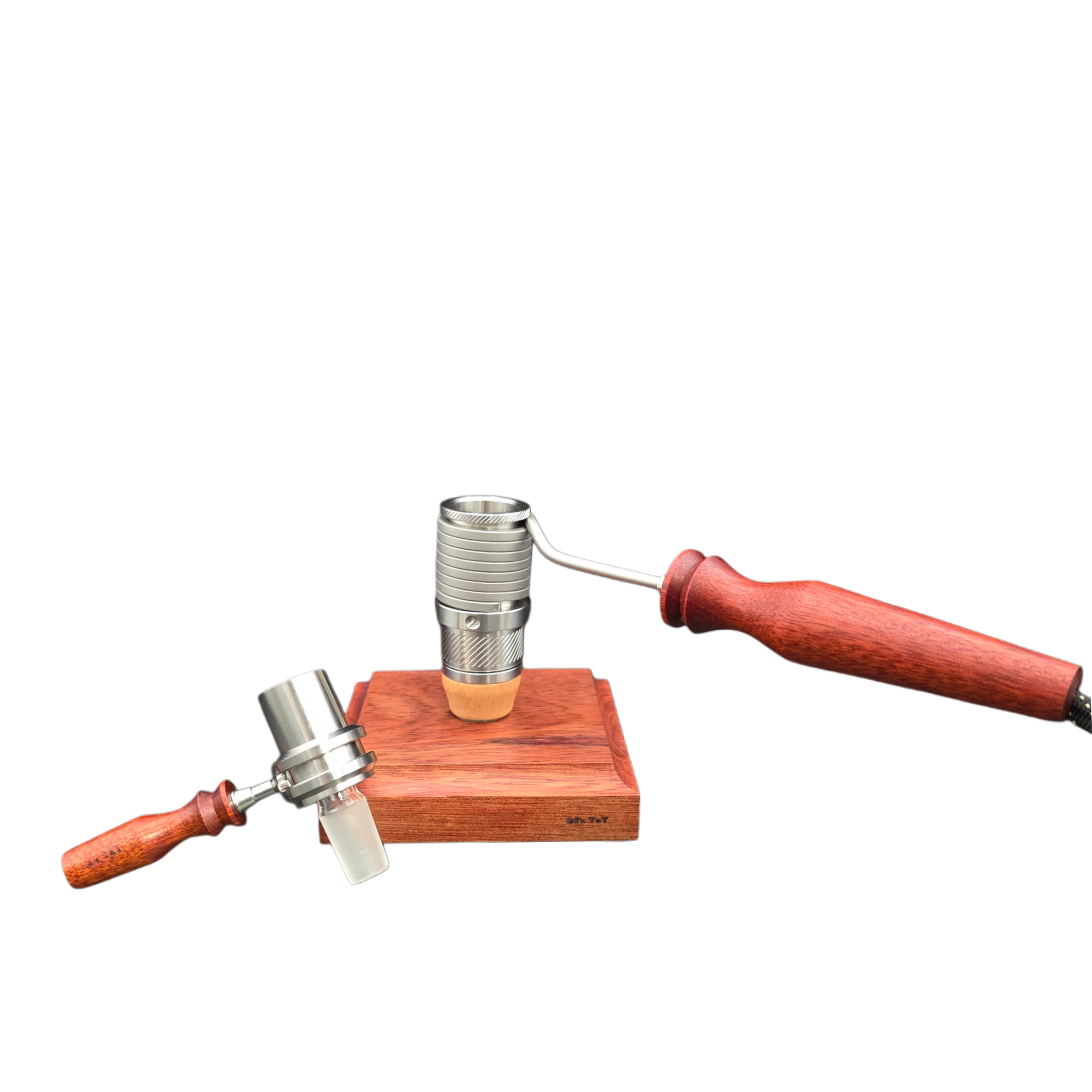 Wood Base for Coil Vapes by Ed's TNT