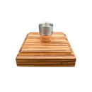 Wood Base for Coil Vapes by Ed's TNT