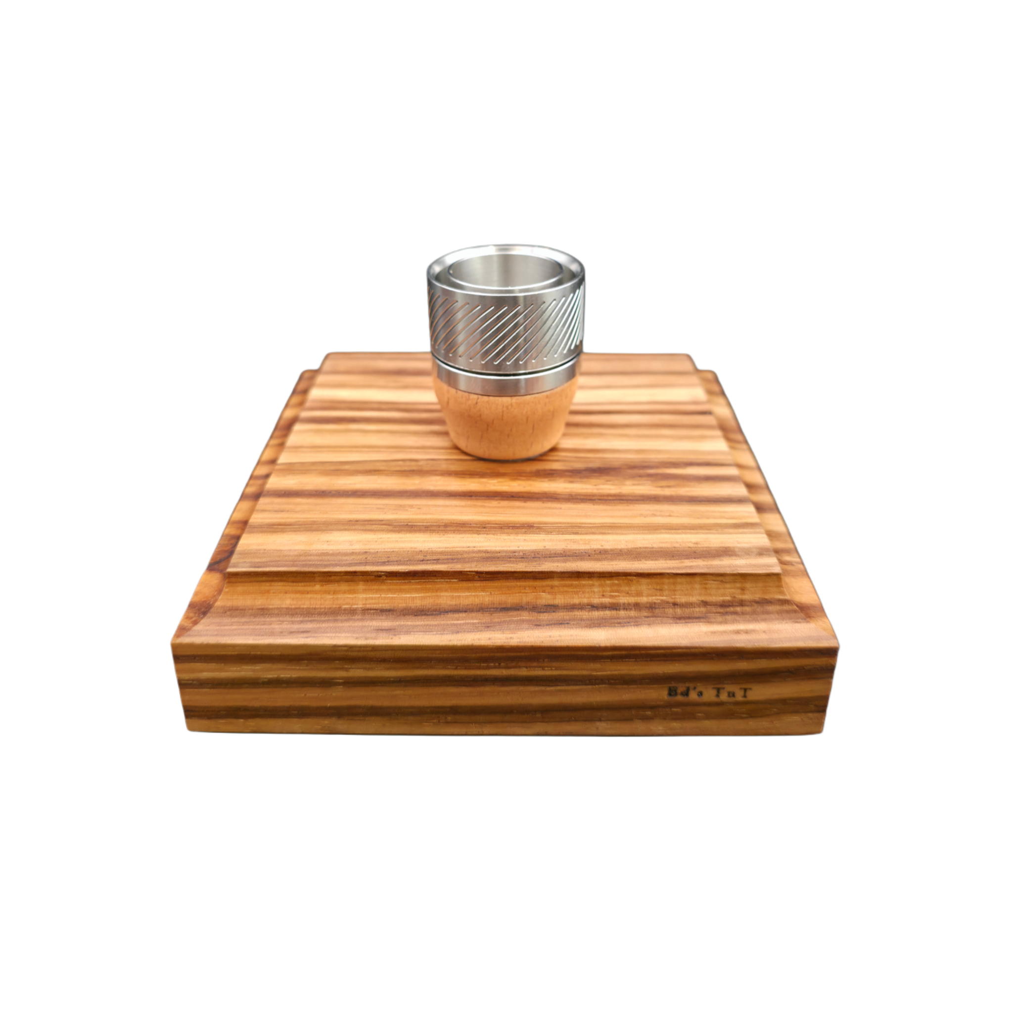 Wood Base for Coil Vapes by Ed's TNT