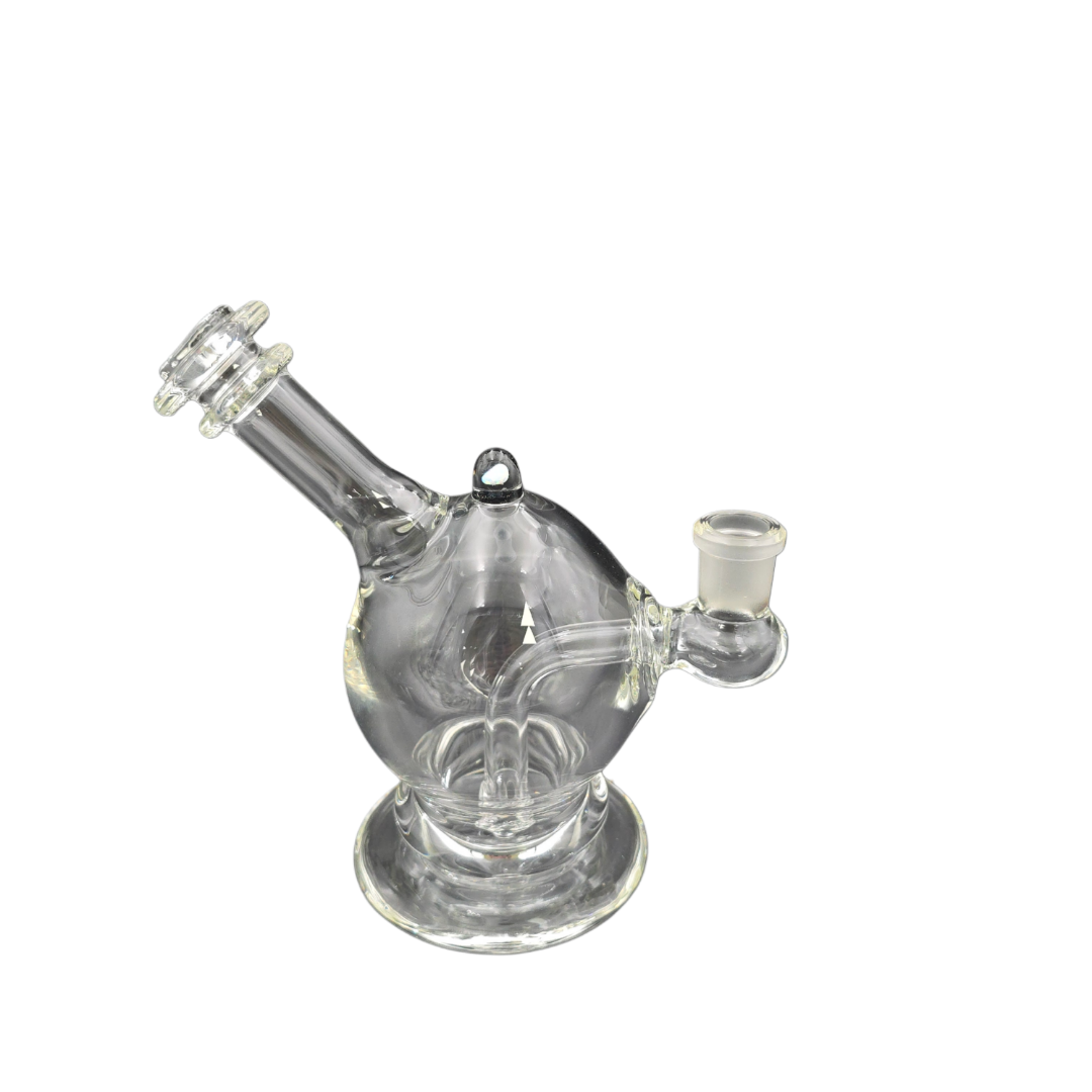 Milkball / Boomball Bubbler by RickBirdBarry Glass