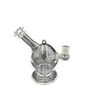 Milkball / Boomball Bubbler by RickBirdBarry Glass
