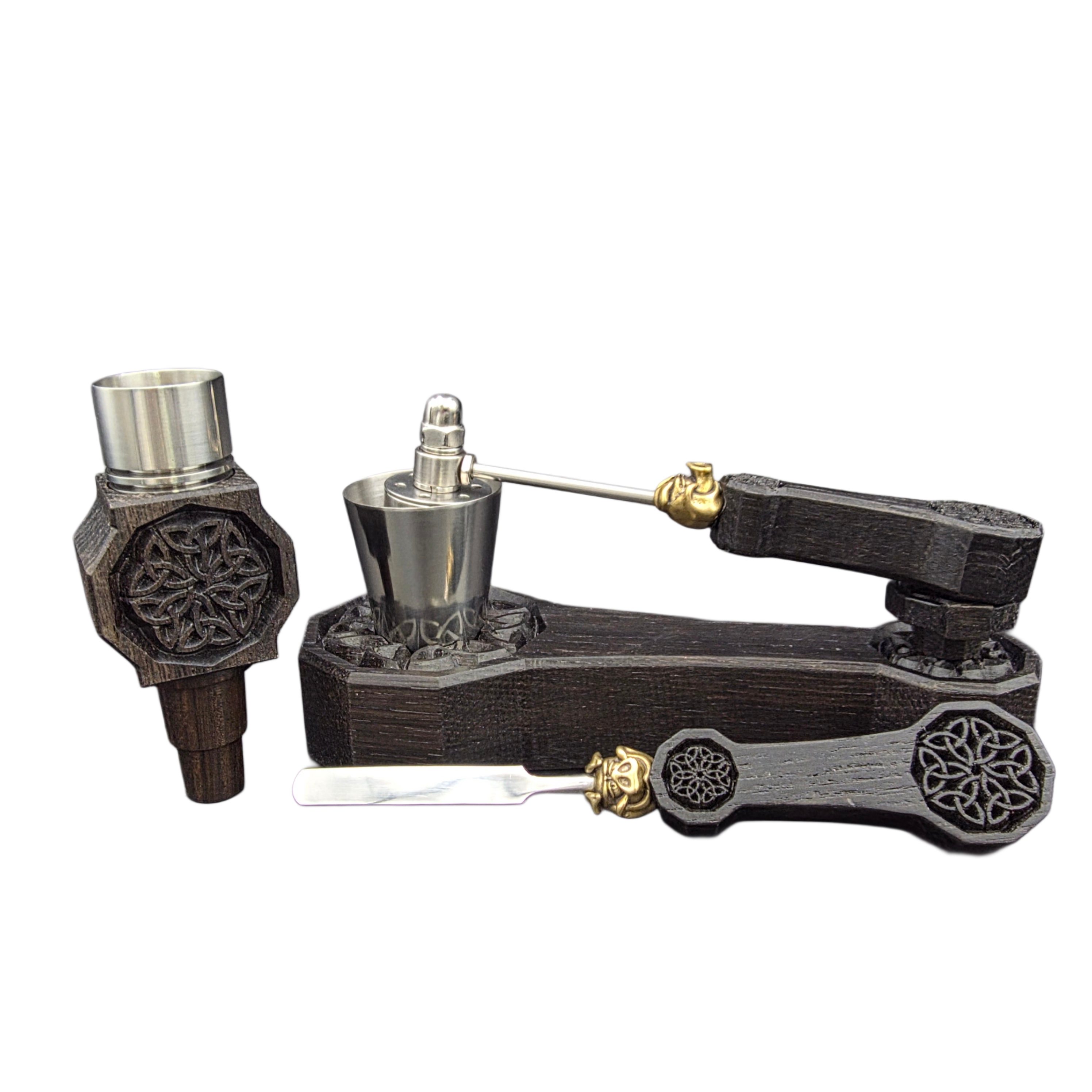 Celtic Chaos in Bog Oak by Phattpiggie