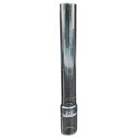 Glass Mouthpiece Smoked or Clear (Choose Size) for Solo 3 by VGoodiEZ
