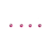 5mm Ruby Beads - 4 Beads by VGoodiEZ