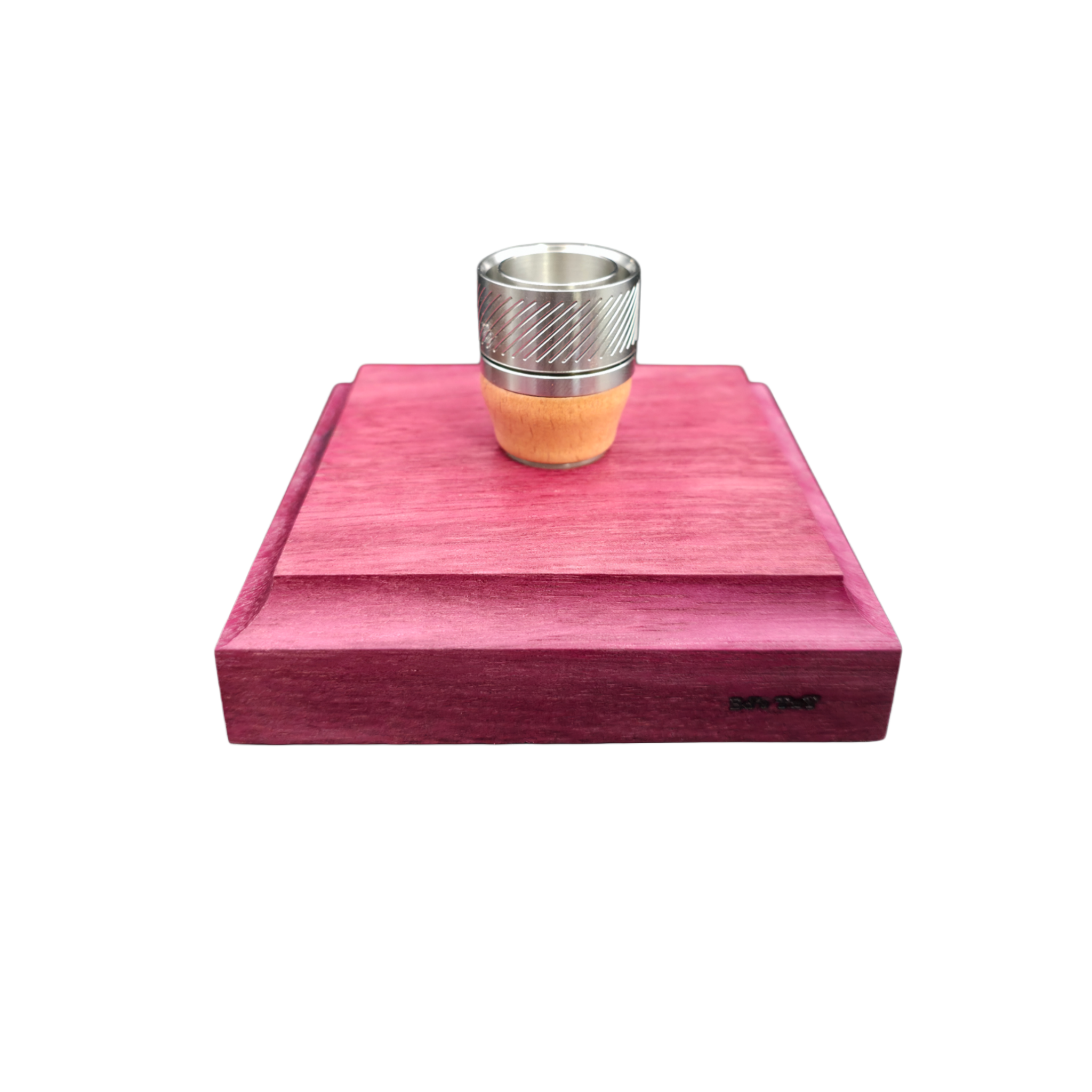 Wood Base for Coil Vapes by Ed's TNT