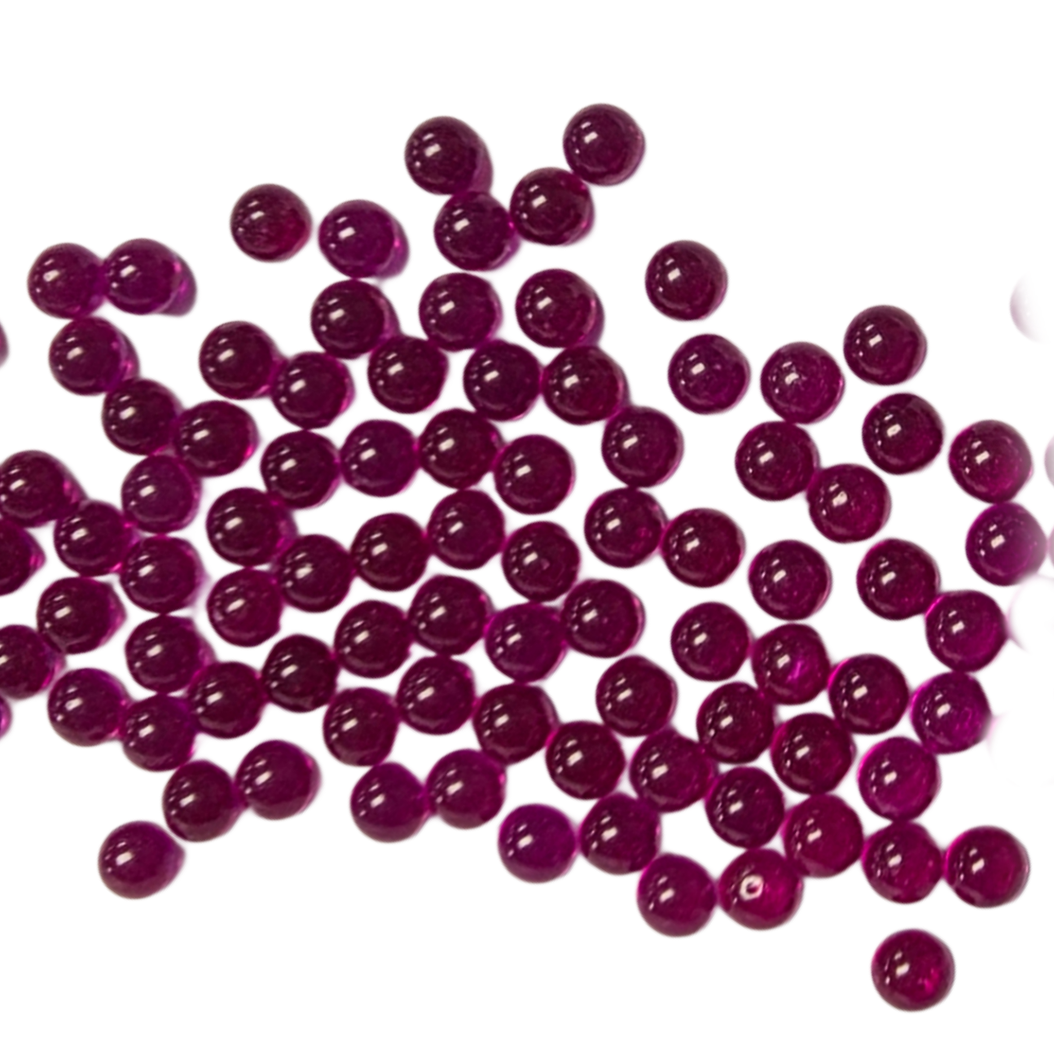 4mm Ruby Beads (~10g with Bag) by VGoodiEZ