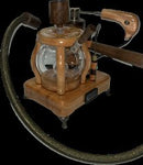 Made in a small family shop in the Southeast United States, each system is unique. This is a true conversation piece of functional art! Each set may contain different parts and of course will offer an individual mixture of woods and beauty only nature can provide.

This particular set includes:

24” whip and 12” wooden mouthpiece with Integrated Orb V2 Bracket System
Integrated PID Controller with US Standard Five Pin XLR Connection w/included Injector Stand
BN-LINK App C Controlled Smart WiFi Outlet Timer