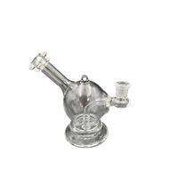 Milkball / Boomball Bubbler by RickBirdBarry Glass