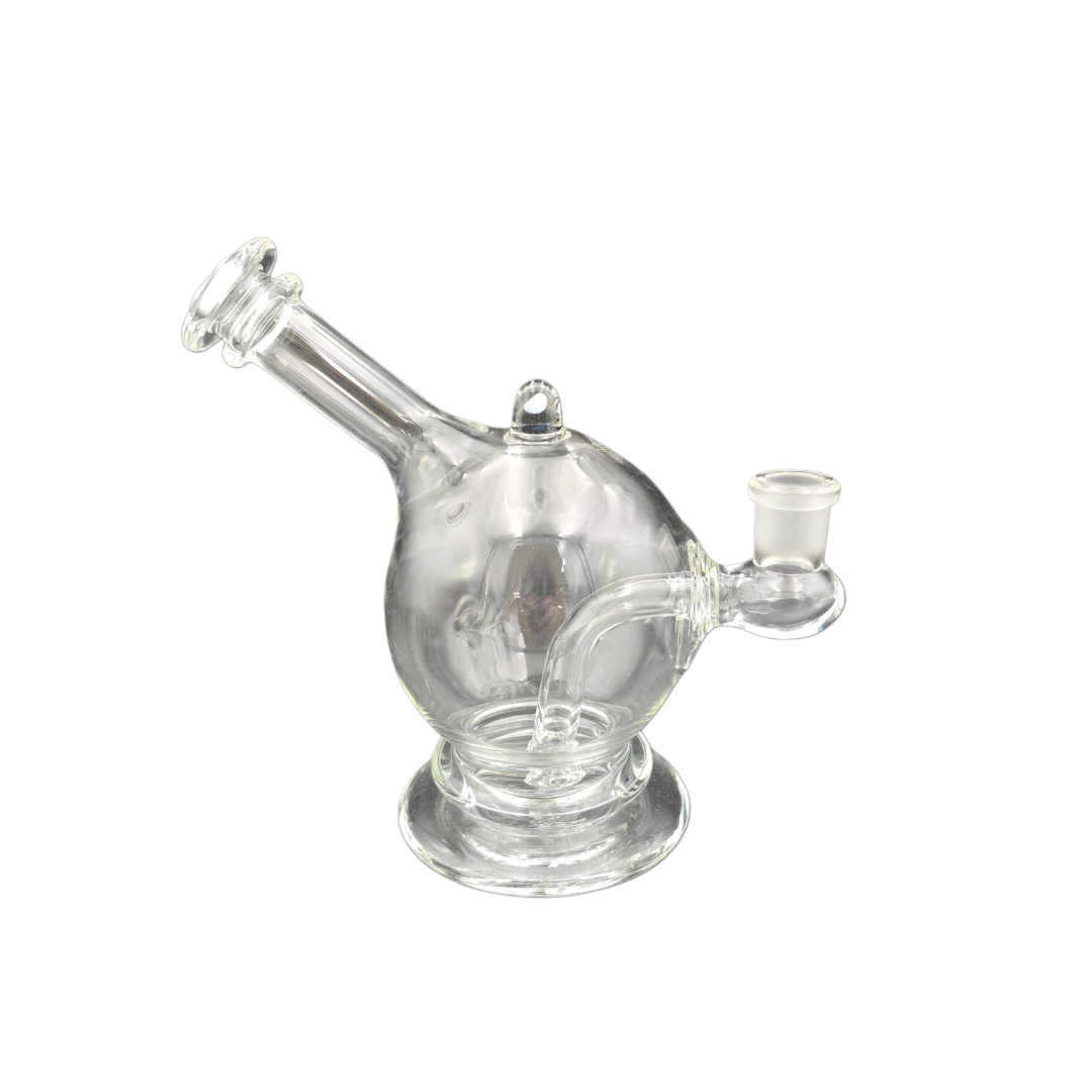 Milkball / Boomball Bubbler by RickBirdBarry Glass