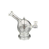 Milkball / Boomball Bubbler by RickBirdBarry Glass