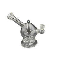Milkball / Boomball Bubbler by RickBirdBarry Glass