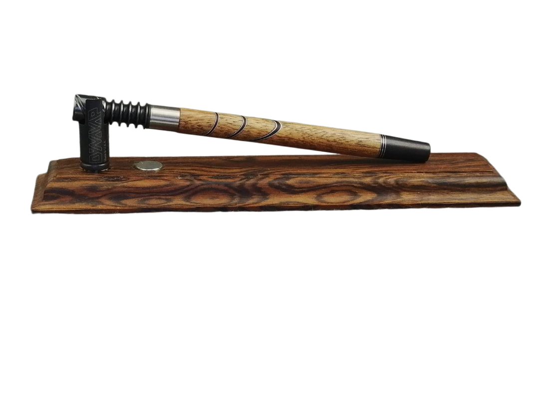 Slimline in Koa w/ Triple Dark Matters Accents by PhattPiggie