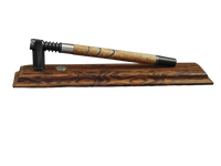 Slimline in Koa w/ Triple Dark Matters Accents by PhattPiggie