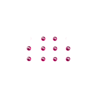 3mm Ruby Beads (10 beads per Bag) by VGoodiEZ