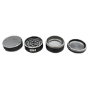 4 Piece 2.2" Aluminum FullMag Grinder by Zam Grinders