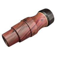 8mm WPA in African Blackwood with Purple Yew / Maple Accent 14/19 M by Phattpiggie