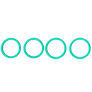 Replacement O-Rings for the Titanium Hybrid Matrix Injector Chamber by Crossing Technology