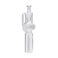 The Dr. Dabber Switch GO Inline Recycler Glass Attachment Side Profile
