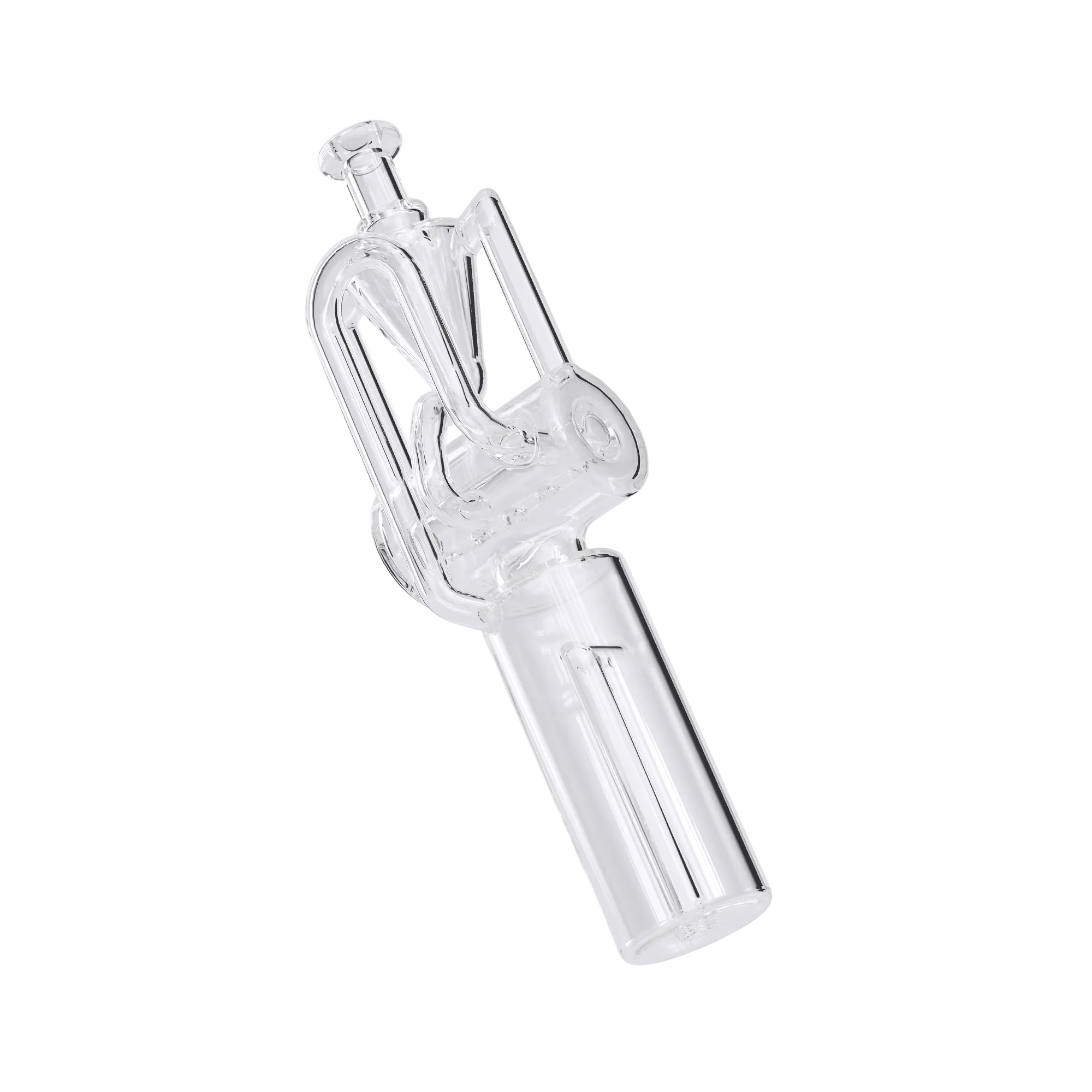 The Dr. Dabber Switch GO Inline Recycler Glass Attachment