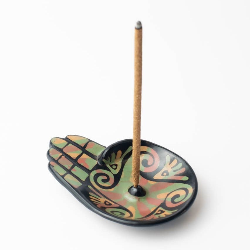 Handmade Ceramic Incense Holder Hand Shaped by Luna Sundara