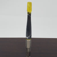 Classic in Black and Yellow Swirl Acrylic w/Superfin Hot End by PhattPiggie