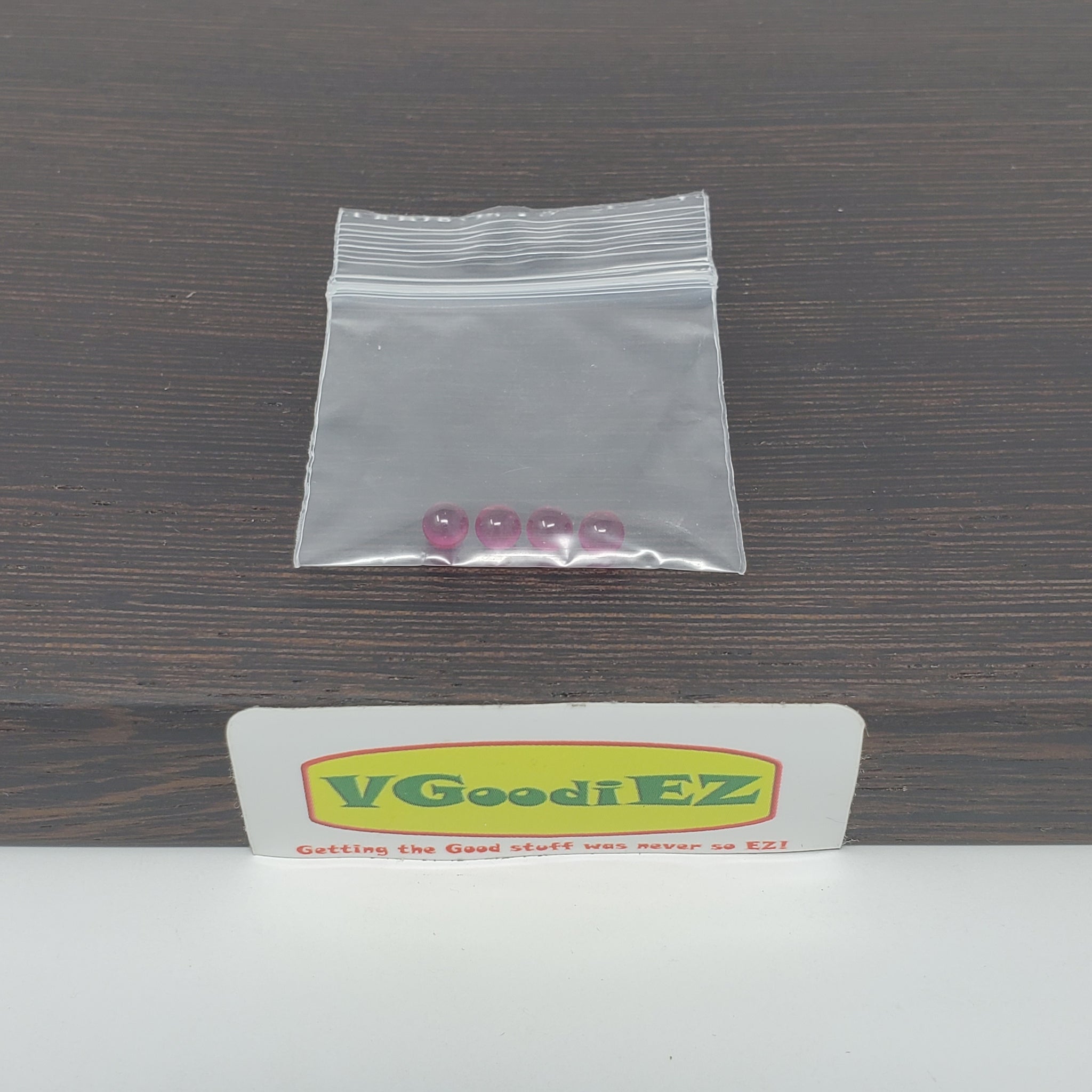 4mm Ruby Beads - 4 Beads by VGoodiEZ