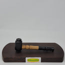 8mm OD Custom Dynavap Stem/Pipe in Zebrano/Ebony By Aezhen Wood
