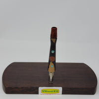 8mm OD in Ziricote/Red Narra By Aezhenn Wood