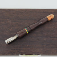 8mm OD in Asian Rosewood/Amboyna Burl MP By Aezhenn Wood