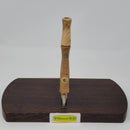 8mm OD in Caucasian Walnut Burl/Ash By Aezhenn Wood