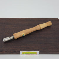 8mm OD in Caucasian Walnut Burl/Ash By Aezhenn Wood