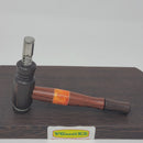 8mm OD Custom Dynavap Stem/Pipe in Cocobolo w/ Wenge Mouthpiece/Pipe & Acrylic Inlay by Aezhenn Wood
