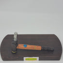 8mm OD Custom Dynavap Stem/Pipe in Mangkono w/ Wenge Mouthpiece/Pipe & Rasta Inlay by Aezhenn Wood
