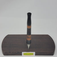 8mm OD Dynavap Stem in Thuya Burl/Blackwood w/ Blackwood Mouthpiece by Aezhenn Wood
