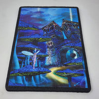 VGoodiEZ Crohnabist Designed- Series 2, Slide #2 "Fungal Forest" (7x11) Mat by Moodmats