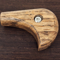 Handmade in the Southeast United States these are made to fit normal Auber and Cannabis Hardware coils. May work with others if modified.

Hickory has a big range of color and grain which is why we took a special photo of those. If you have preference on the color variation you can request in the order notes and we will do our best to accommodate.

*Requires Alan wrench to install to coil. Not included.