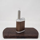 Works as a comfort mouthpiece or a bit of a waterpipe attachment for Tinymight or TM2. Attaches to standard glass or titanium stem with two o-rings.