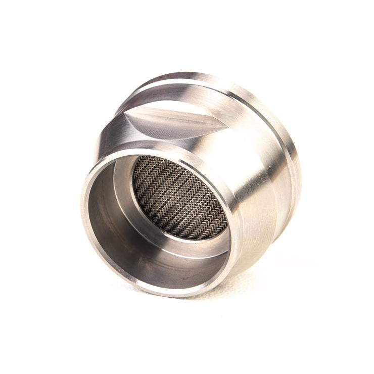 This iteration of the Baller Diffuser will allow for 3mm pearls. The original Baller was designed and tested with 4mm pearls in mind, but our community loves to experiment, which revealed that 3mm pearls would obstruct the holes.