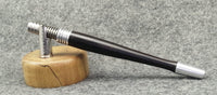 Classic in African Blackwood w/ Aluminum Finned Hot End and Mouthpiece by PhattPiggie