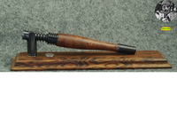 Classic Porky in Elm Burl w/ Black Hot End by PhattPiggie