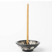 Handmade Ceramic Incense Holder Round Shaped by Luna Sundara