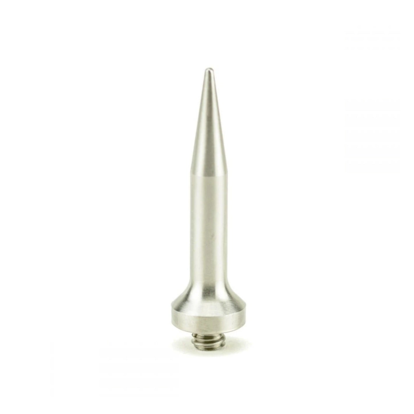 Perfect for Making DIY Stands
Stainless Steel
Threading .25"-20
Installed Height: 1.75"
Spike only