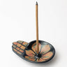 Handmade Ceramic Incense Holder Hand Shaped by Luna Sundara