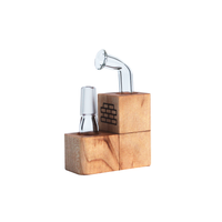The smallest and lowest-priced device has been redesigned based on customer feedback. The Flip Brick is available in Walnut, Cherry, Rock Maple, and Black Limba, and is a direct WPA for all your water or J-hook needs. Designed to sit upright to store or load, the device flips to attach to your glass.