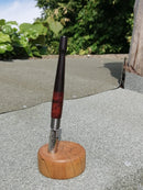 Classic in African Blackwood and Honduran Rosewood Burl w/ Finned Hot End by PhattPiggie
