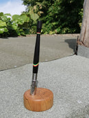 Classic in African Blackwood w/Rasta inlay by PhattPiggie