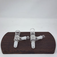 These Injector Chambers work with all injector style ball units on the market including the DC Elev8R, TiTi, Pinky, B0, B1, B2, Lethal Injector, Hot Rod, Terp Torch, Qaromashop (some have reported fitment issues with the Taroma lite but the others seem to work) and others.